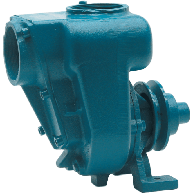 B4KQA-W 1485 Bare Shaft Complete With Pulley Self Priming Pump