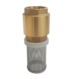 Brass Threaded Filter Footvalves