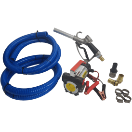 CB12 Diesel Transfer Pump Kit Low Voltage 12v c/w Trigger Gun & Hose