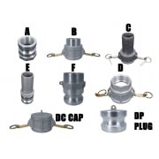 Aluminium Cam Lever Lock Couplings Quick Release