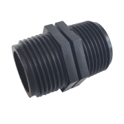 Plastic Nipple Male/Male