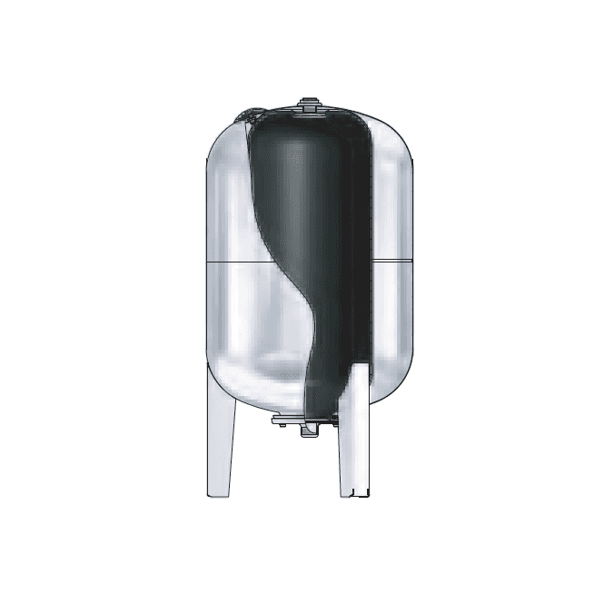 Elbi HM50V 50 Litre Vertical Accumulator Pressure Vessel Stainless Steel