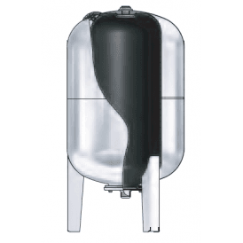 Elbi HM50V 50 Litre Vertical Accumulator Pressure Vessel Stainless Steel