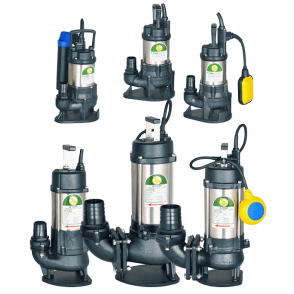 JS SV Sewage Vortex Submersible Pumps Single Phase