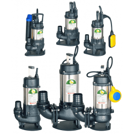 JS SV Sewage Vortex Submersible Pumps Single Phase