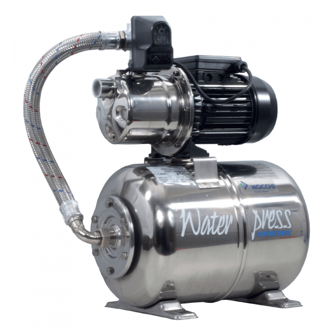 ** NO LONGER AVAILABLE ** Nocchi Starite Pentair Superinox 60/50 or 90/50 Single Pump Automatic Booster Pump 230v