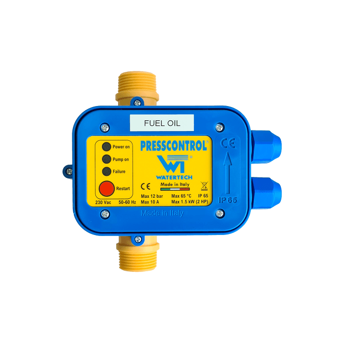 Presscontrol Electronic Pressure Switch For Fuel Oil 230v