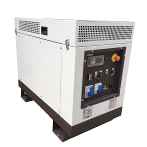 Silent Diesel 7kVA 230v Electric Start Generator With Soundproof Canopy